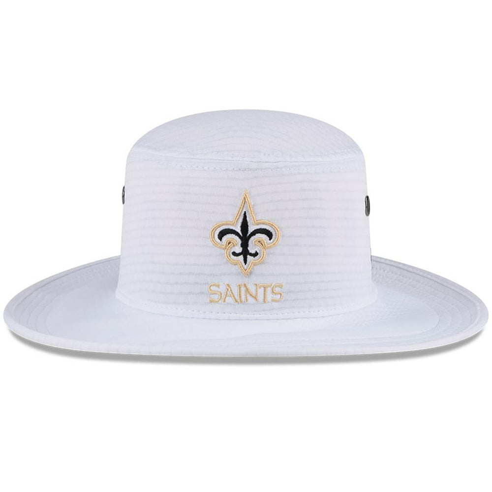 New Orleans Saints New Era 2024 NFL Training Camp Panama Bucket Hat - White Hats