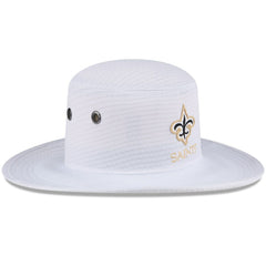 New Orleans Saints New Era 2024 NFL Training Camp Panama Bucket Hat - White Hats