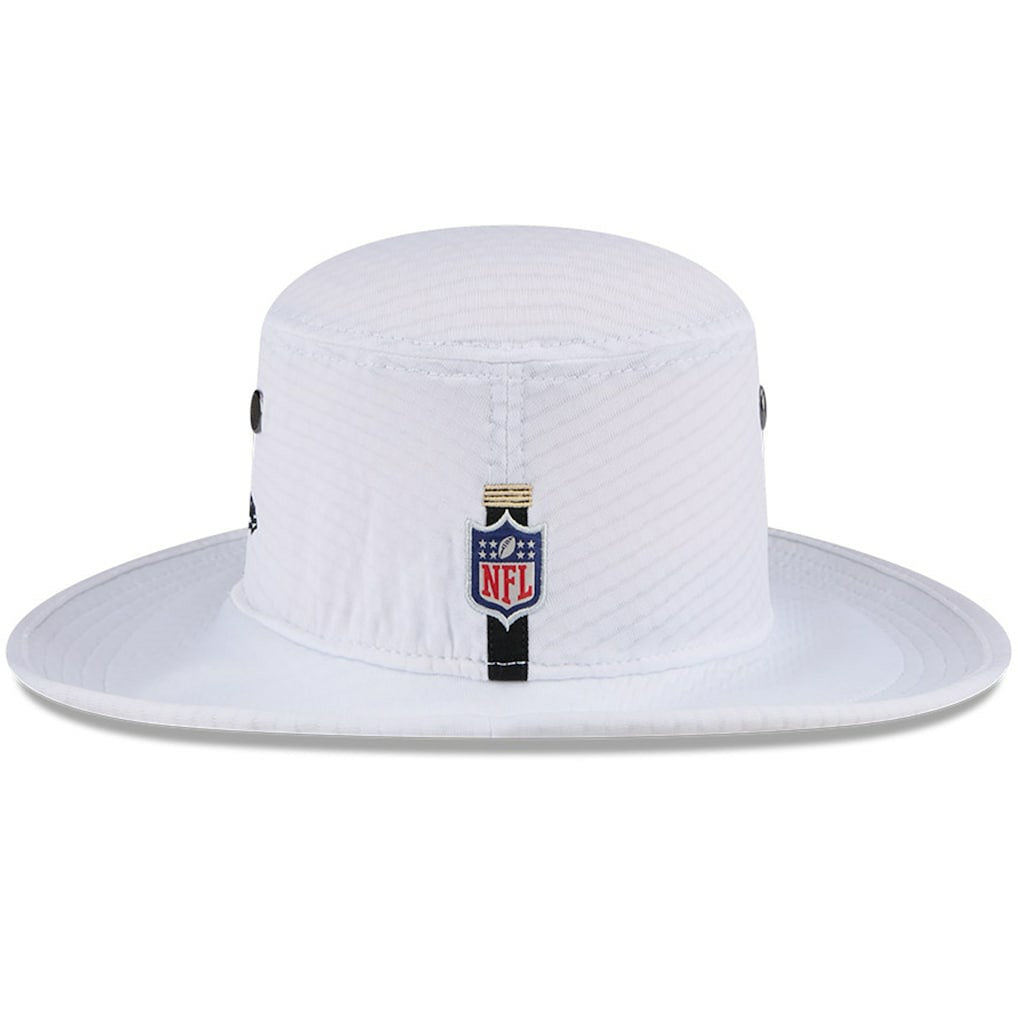 New Orleans Saints New Era 2024 NFL Training Camp Panama Bucket Hat - White Hats