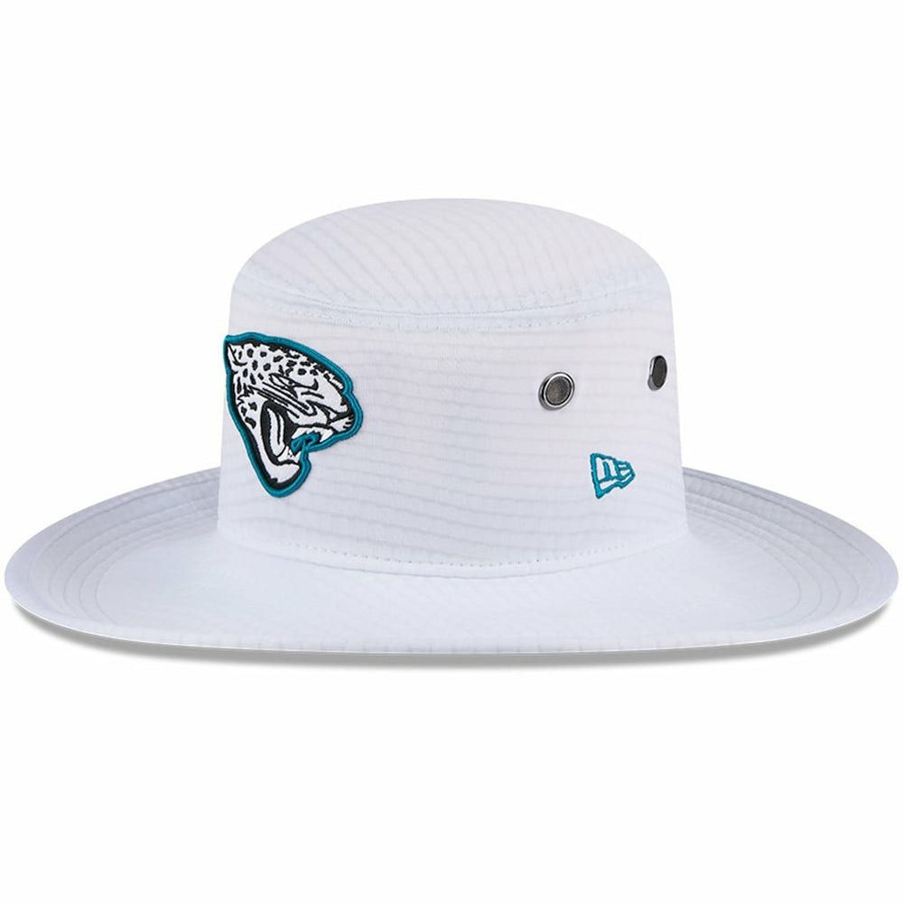 Jacksonville Jaguars New Era 2024 NFL Training Camp Panama Bucket Hat - White Hats