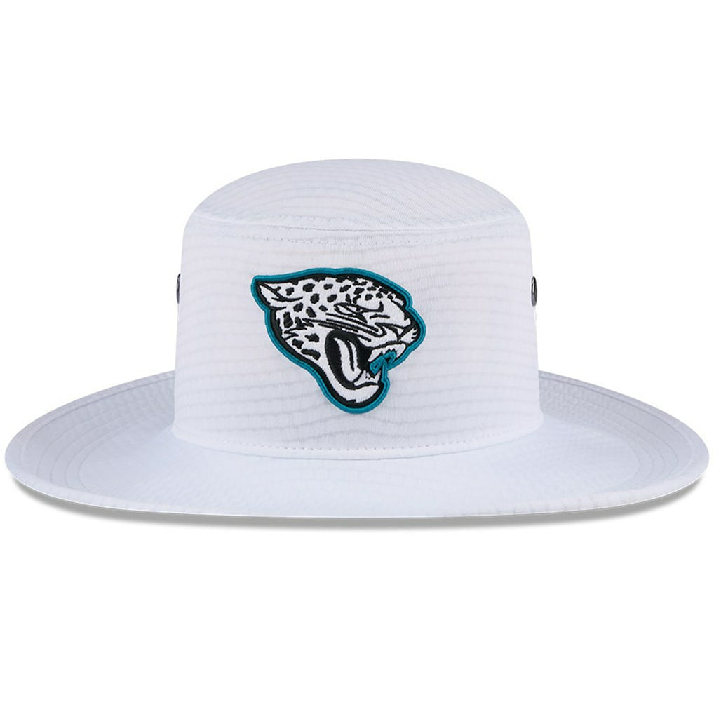 Jacksonville Jaguars New Era 2024 NFL Training Camp Panama Bucket Hat - White Hats