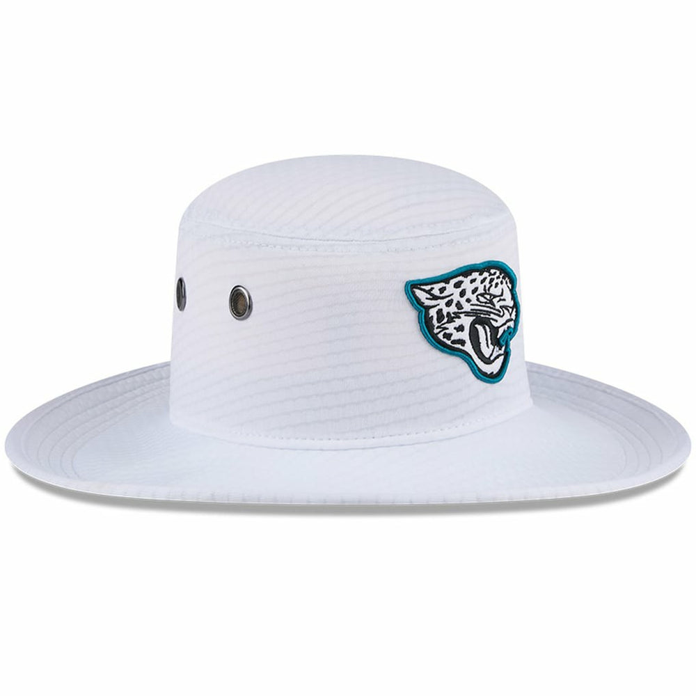 Jacksonville Jaguars New Era 2024 NFL Training Camp Panama Bucket Hat - White Hats