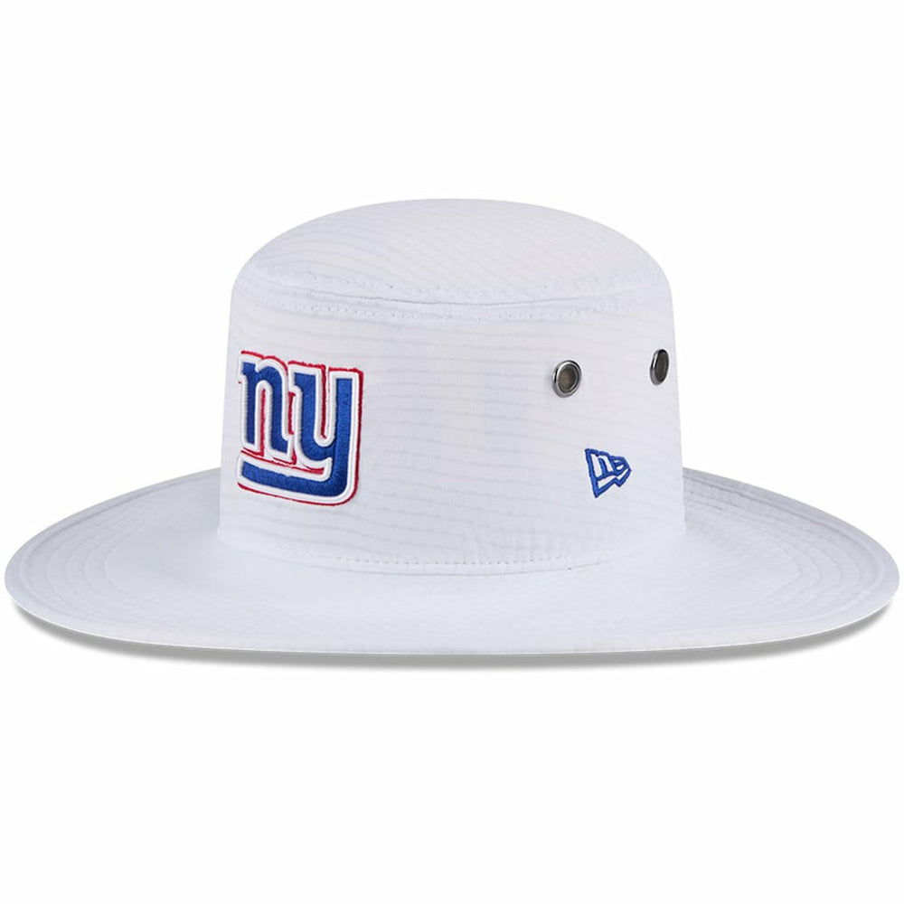 New York Giants New Era 2024 NFL Training Camp Panama Bucket Hat - White Hats