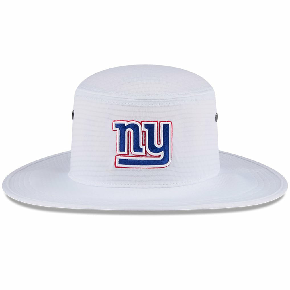 New York Giants New Era 2024 NFL Training Camp Panama Bucket Hat - White Hats
