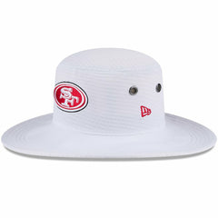 San Francisco 49ers New Era 2024 NFL Training Camp Panama Bucket Hat - White Hats