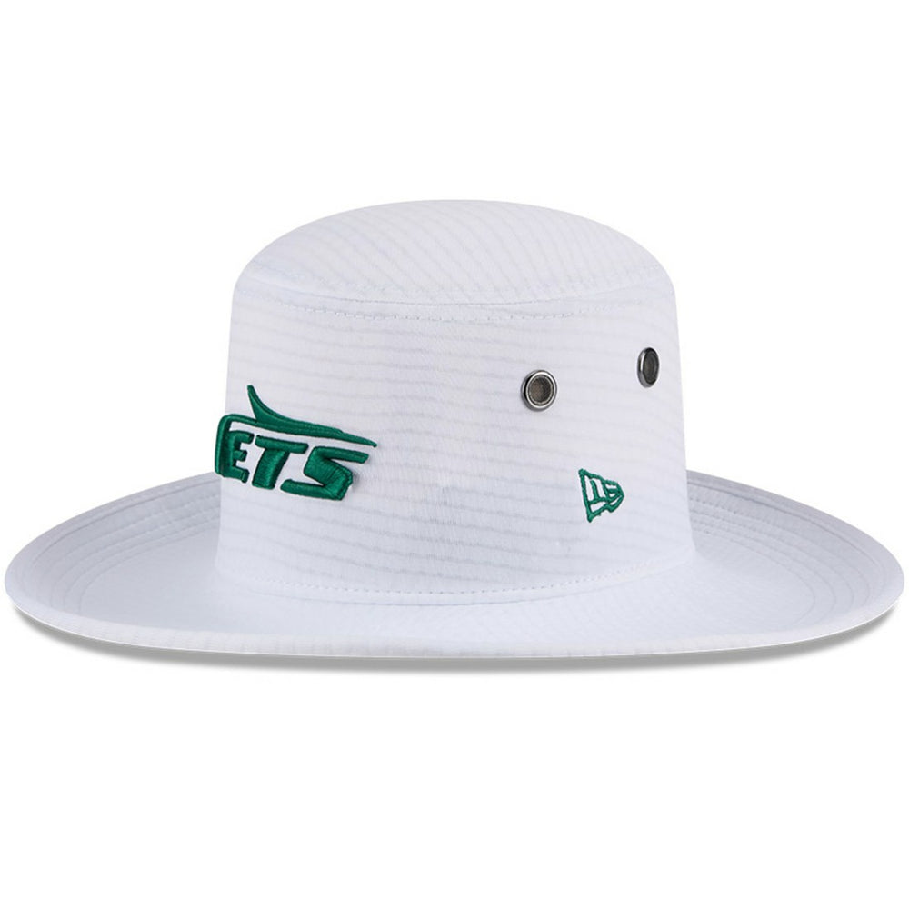 New York Jets New Era 2024 NFL Training Camp Panama Bucket Hat - White Hats