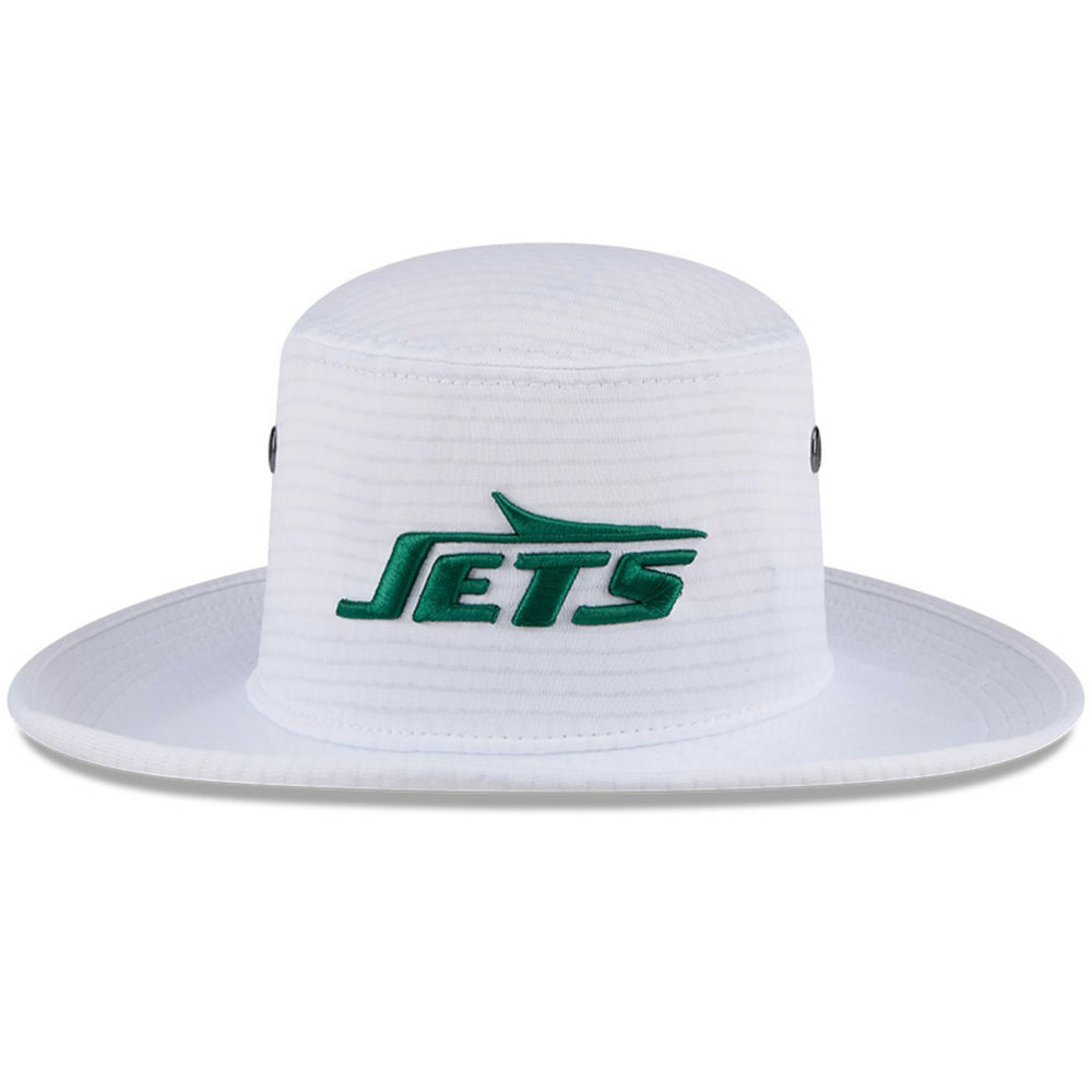 New York Jets New Era 2024 NFL Training Camp Panama Bucket Hat - White Hats