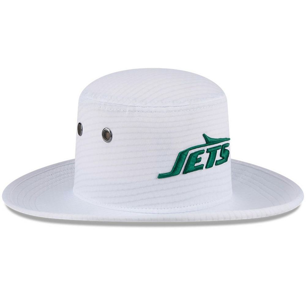 New York Jets New Era 2024 NFL Training Camp Panama Bucket Hat - White Hats