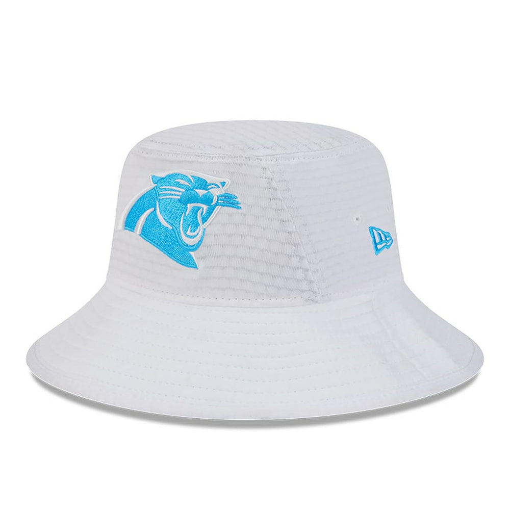 Carolina Panthers New Era 2024 NFL Training Camp Stretch Bucket Hat - White Hats