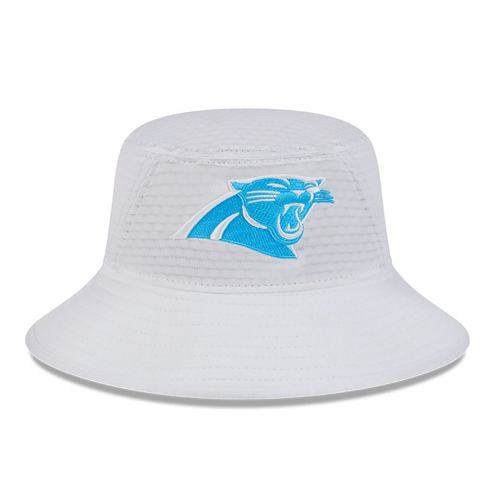 Carolina Panthers New Era 2024 NFL Training Camp Stretch Bucket Hat - White Hats