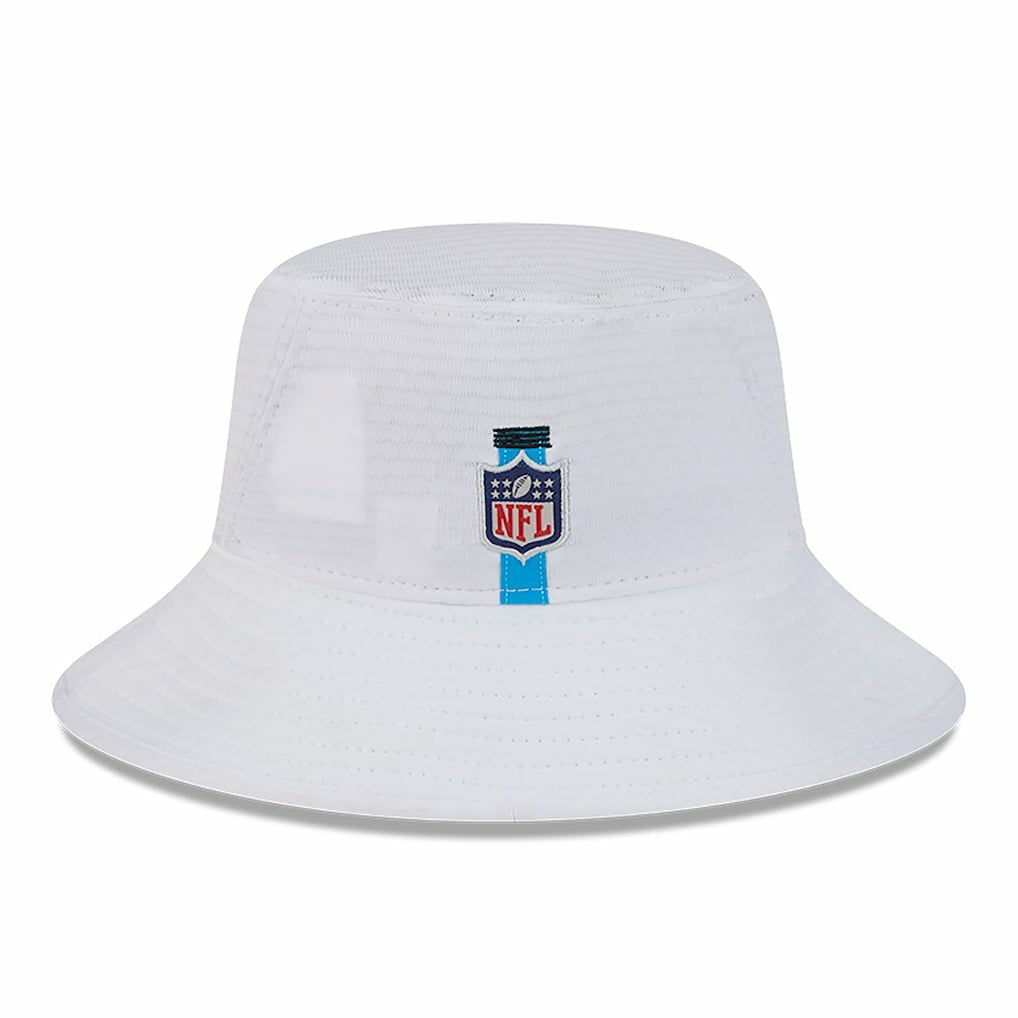 Carolina Panthers New Era 2024 NFL Training Camp Stretch Bucket Hat - White Hats