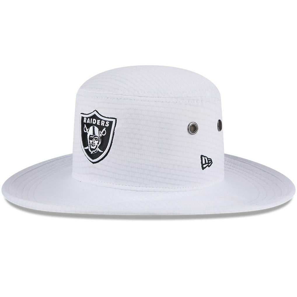 Las Vegas Raiders New Era 2024 NFL Training Camp Panama Bucket Hat - White Hats