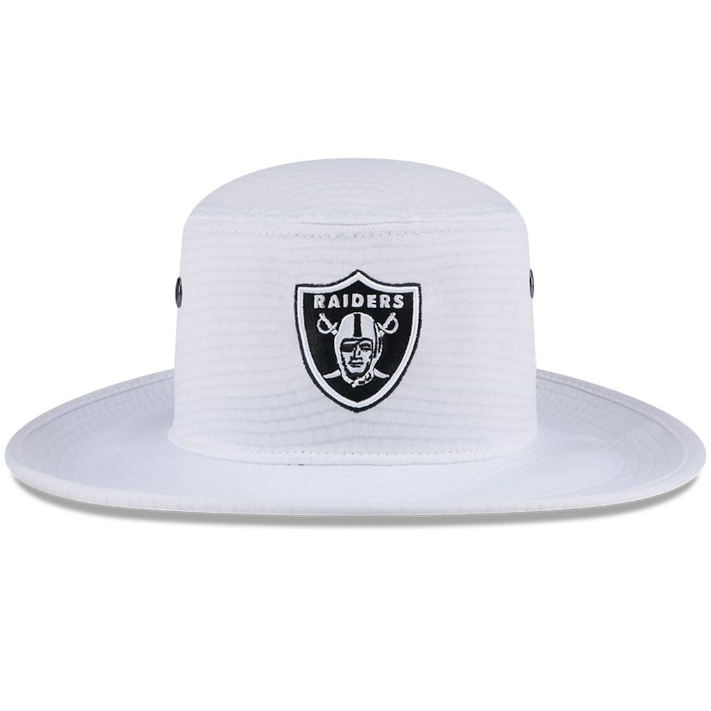Las Vegas Raiders New Era 2024 NFL Training Camp Panama Bucket Hat - White Hats