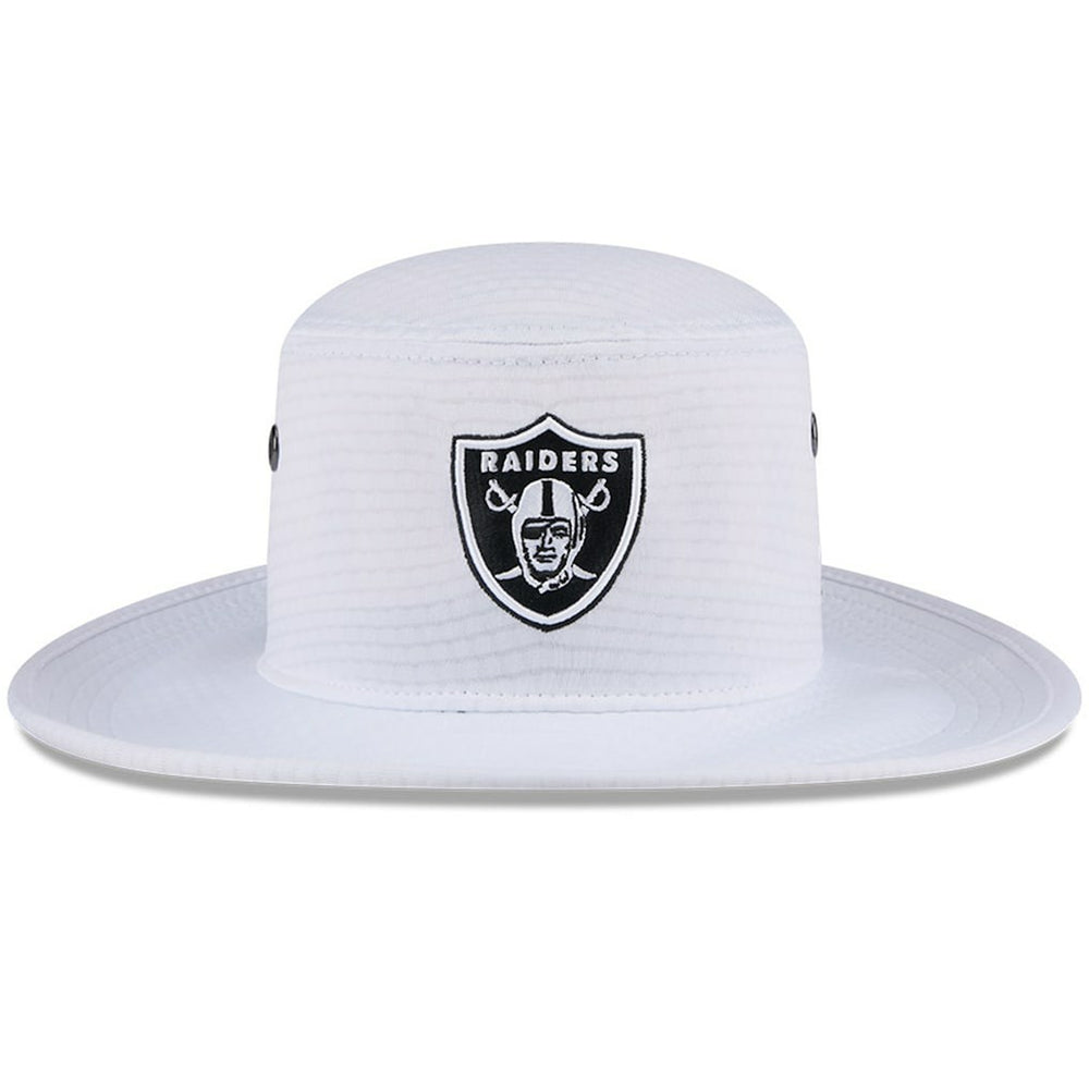 Las Vegas Raiders New Era 2024 NFL Training Camp Panama Bucket Hat - White Hats