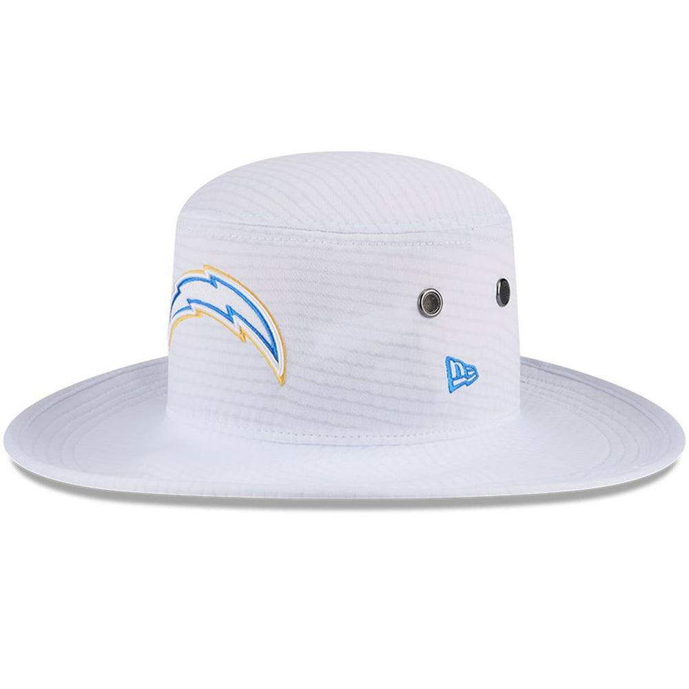 Los Angeles Chargers New Era 2024 NFL Training Camp Panama Bucket Hat - White Hats