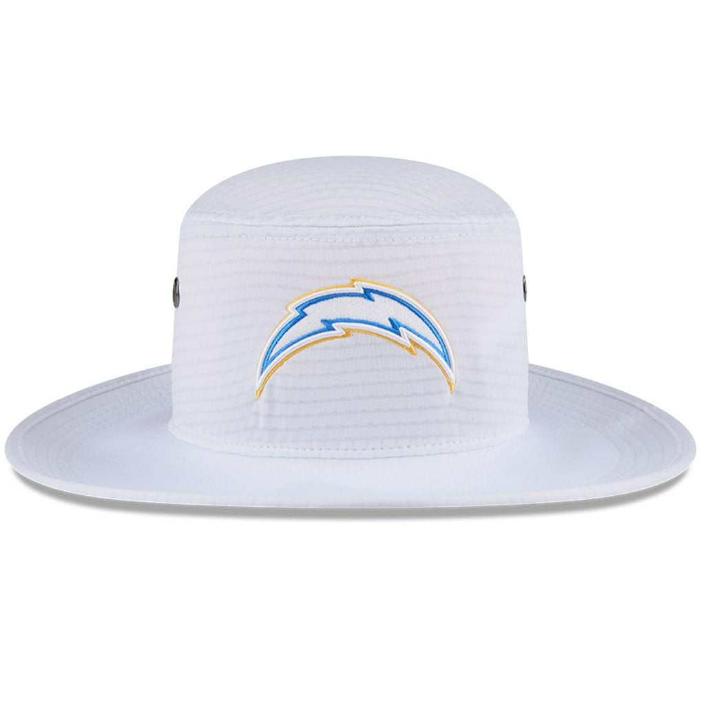 Los Angeles Chargers New Era 2024 NFL Training Camp Panama Bucket Hat - White Hats