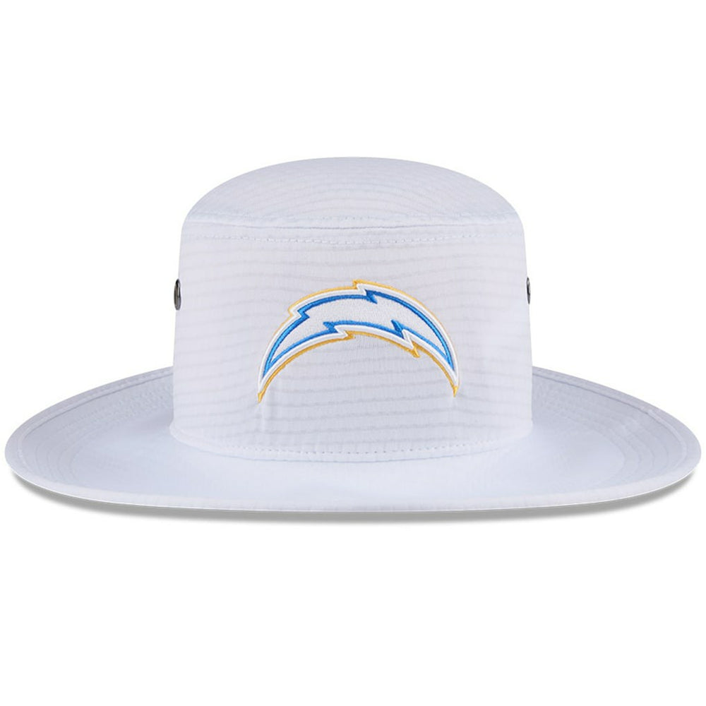 Los Angeles Chargers New Era 2024 NFL Training Camp Panama Bucket Hat - White Hats