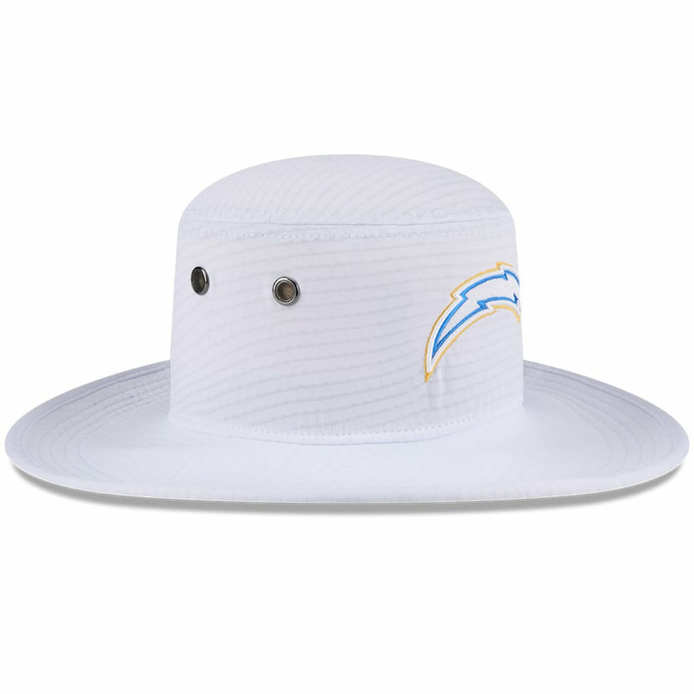 Los Angeles Chargers New Era 2024 NFL Training Camp Panama Bucket Hat - White Hats
