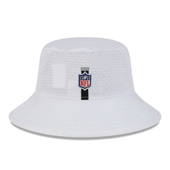 Las Vegas Raiders New Era 2024 NFL Training Camp Stretch Bucket Hat - White Hats