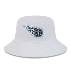 Tennessee Titans New Era 2024 NFL Training Camp Stretch Bucket Hat - White Hats