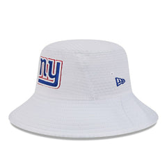 New York Giants New Era 2024 NFL Training Camp Stretch Bucket Hat - White Hats