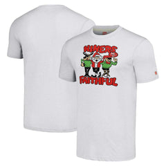 San Francisco 49ers Homage Unisex Holiday Tri-Blend T-Shirt - Gray T-shirts