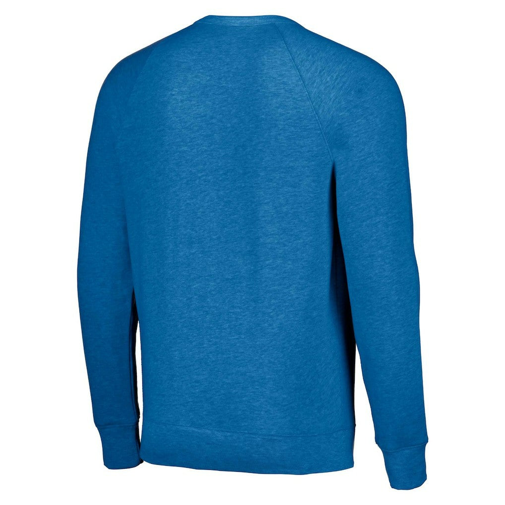 Buffalo Bills Homage Unisex Holiday Raglan Tri-Blend Pullover Sweatshirt - Royal Pullover