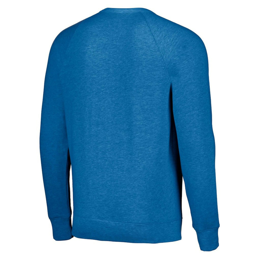 Buffalo Bills Homage Unisex Holiday Raglan Tri-Blend Pullover Sweatshirt - Royal Pullover