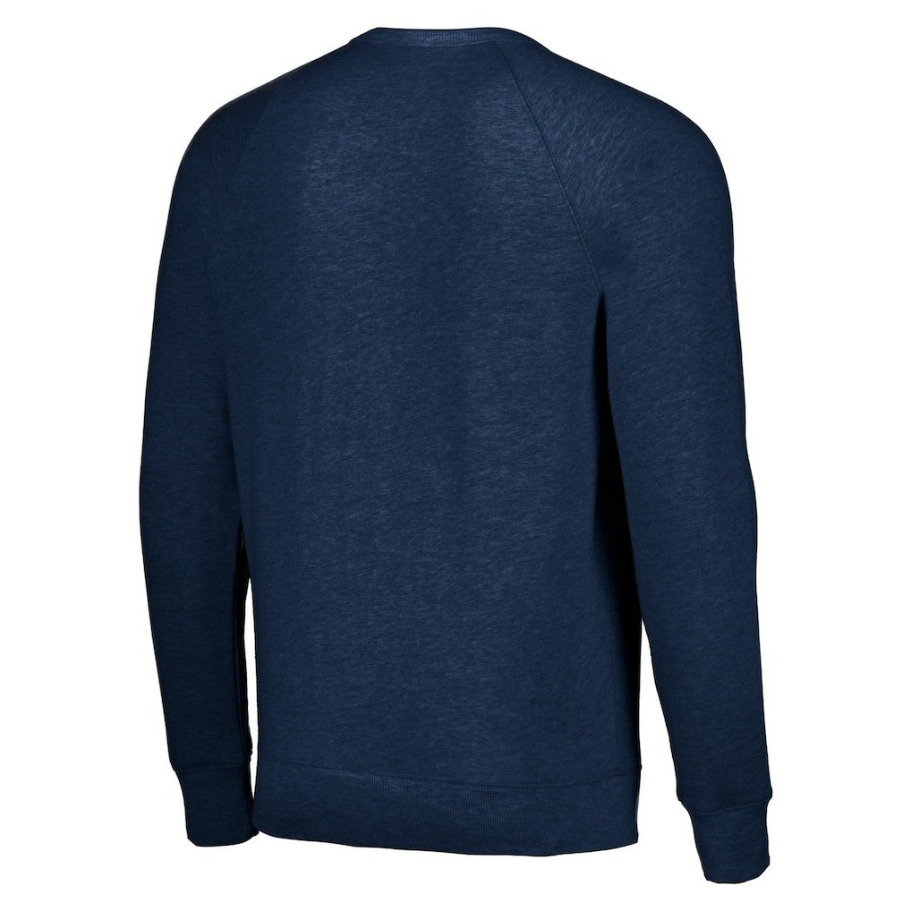 Dallas Cowboys Homage Unisex Holiday Raglan Tri-Blend Pullover Sweatshirt - Navy Pullover