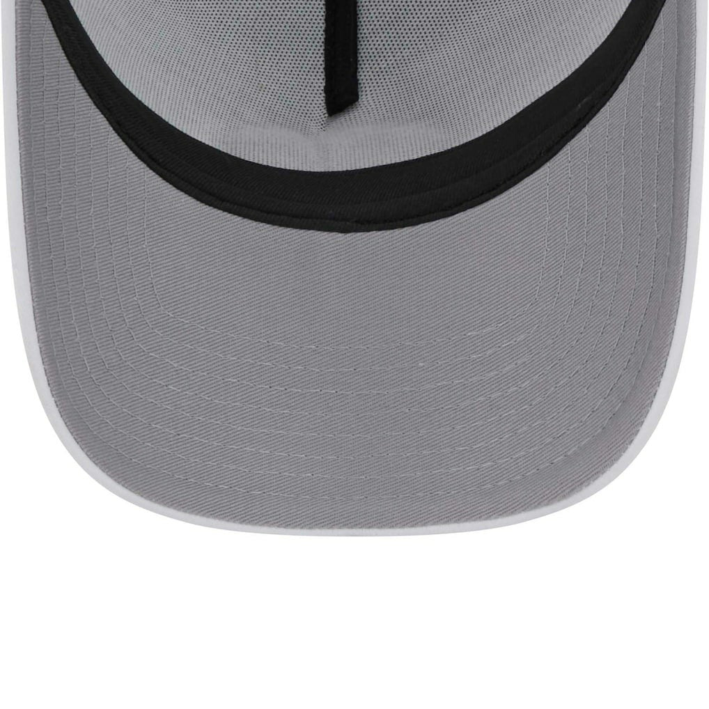 Jacksonville Jaguars New Era Happy A-Frame Trucker 9FORTY Snapback Hat - White Hats