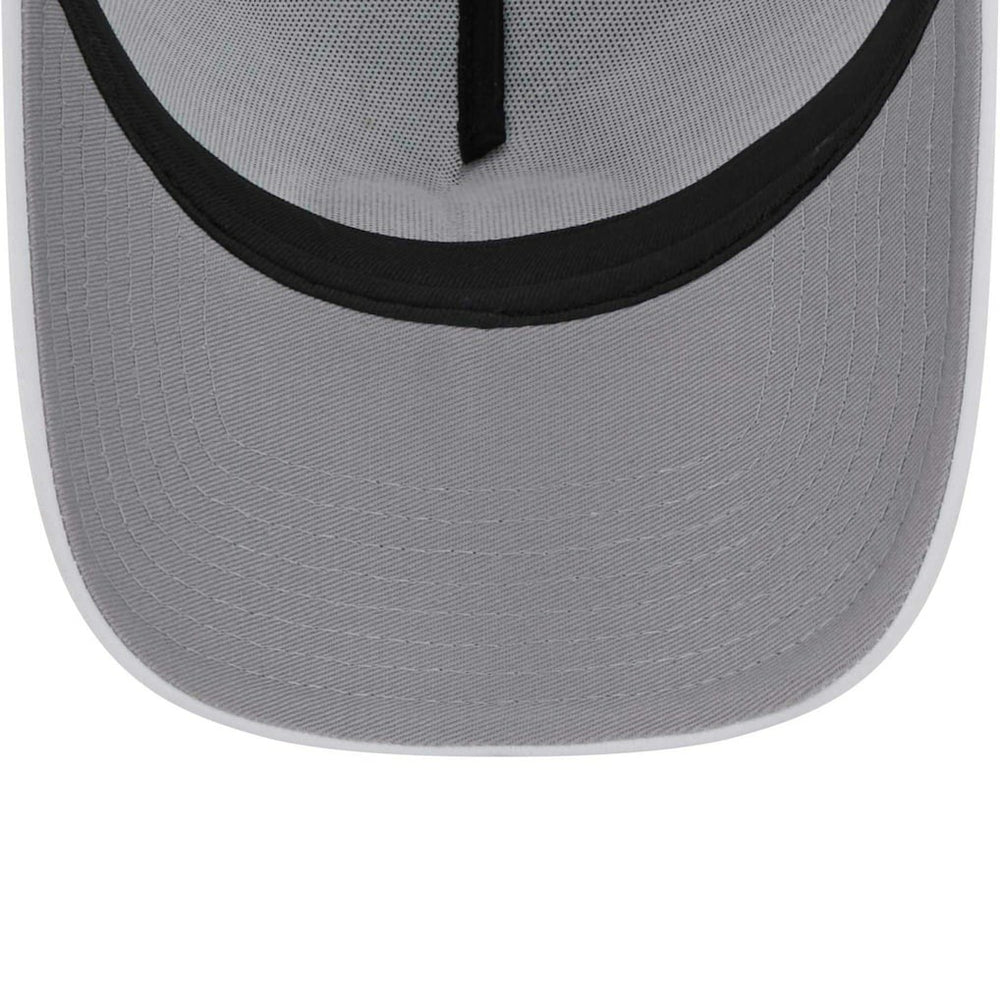 Jacksonville Jaguars New Era Happy A-Frame Trucker 9FORTY Snapback Hat - White Hats
