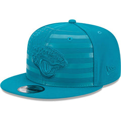 Jacksonville Jaguars New Era Independent 9FIFTY Snapback Hat - Teal Hats