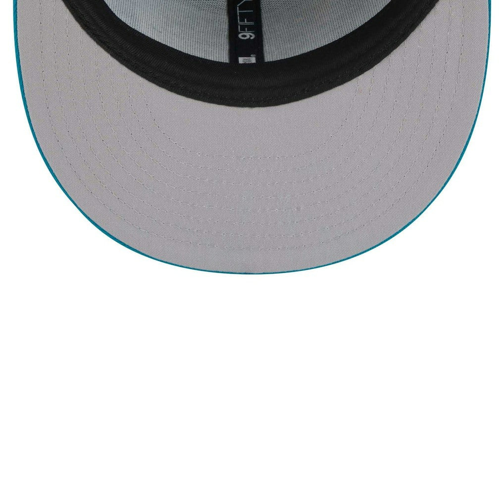 Jacksonville Jaguars New Era Independent 9FIFTY Snapback Hat - Teal Hats