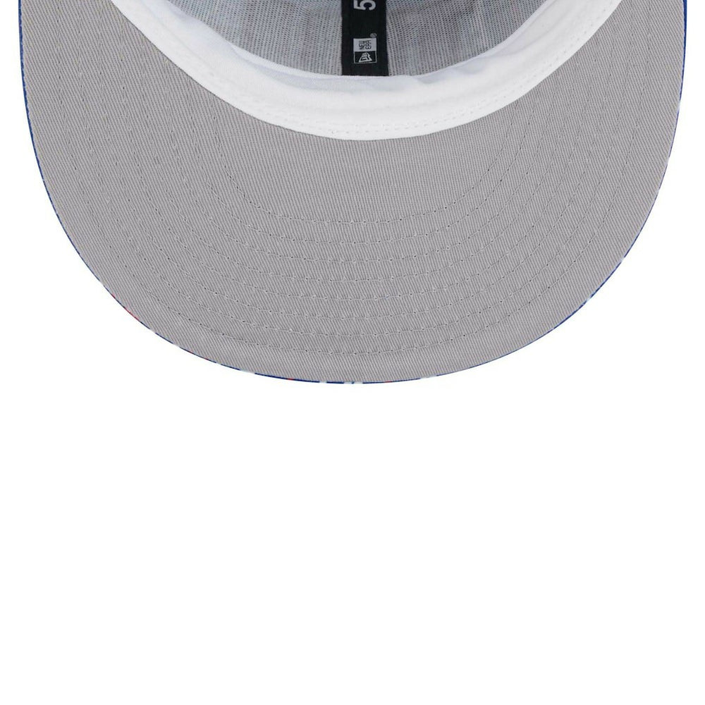 New York Giants New Era Paisley 59FIFTY Fitted Hat - Royal Hats