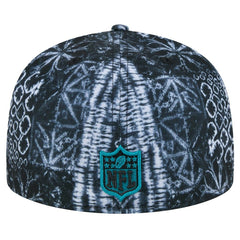 Jacksonville Jaguars New Era Shibori 59FIFTY Fitted Hat - Black Hats