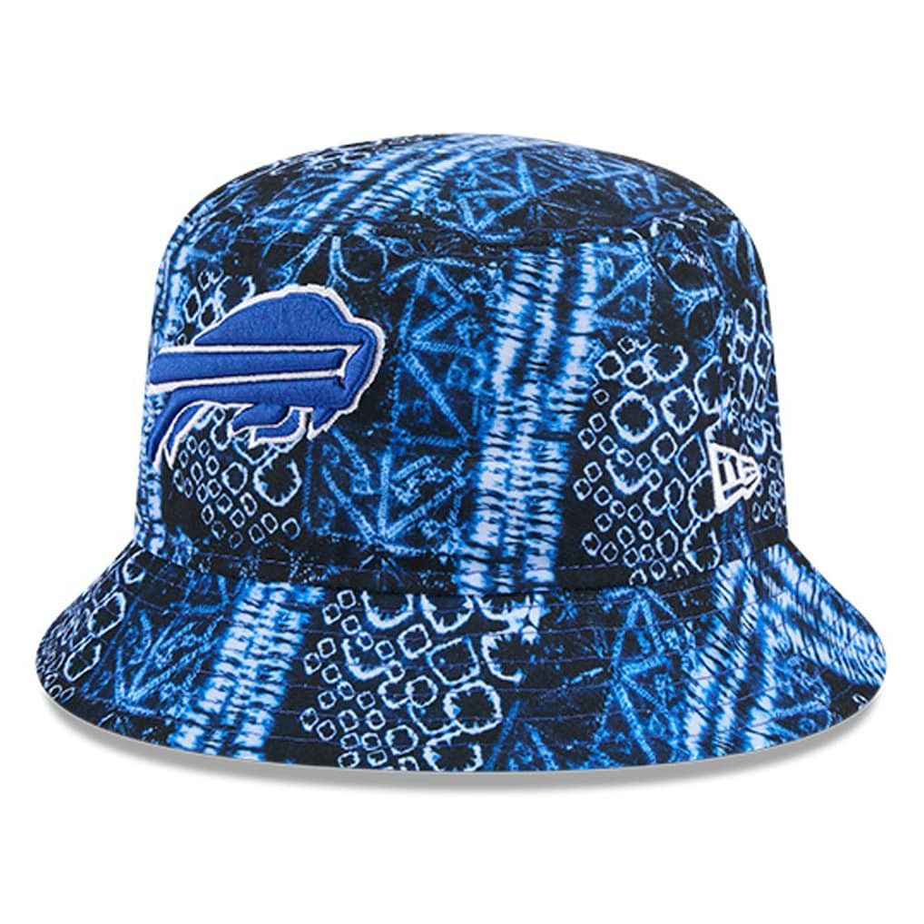 Buffalo Bills New Era Shibori Bucket Hat - Royal Hats