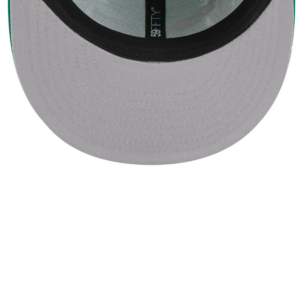 Philadelphia Eagles New Era Throwback Paisley 59FIFTY Fitted Hat - Kelly Green Hats
