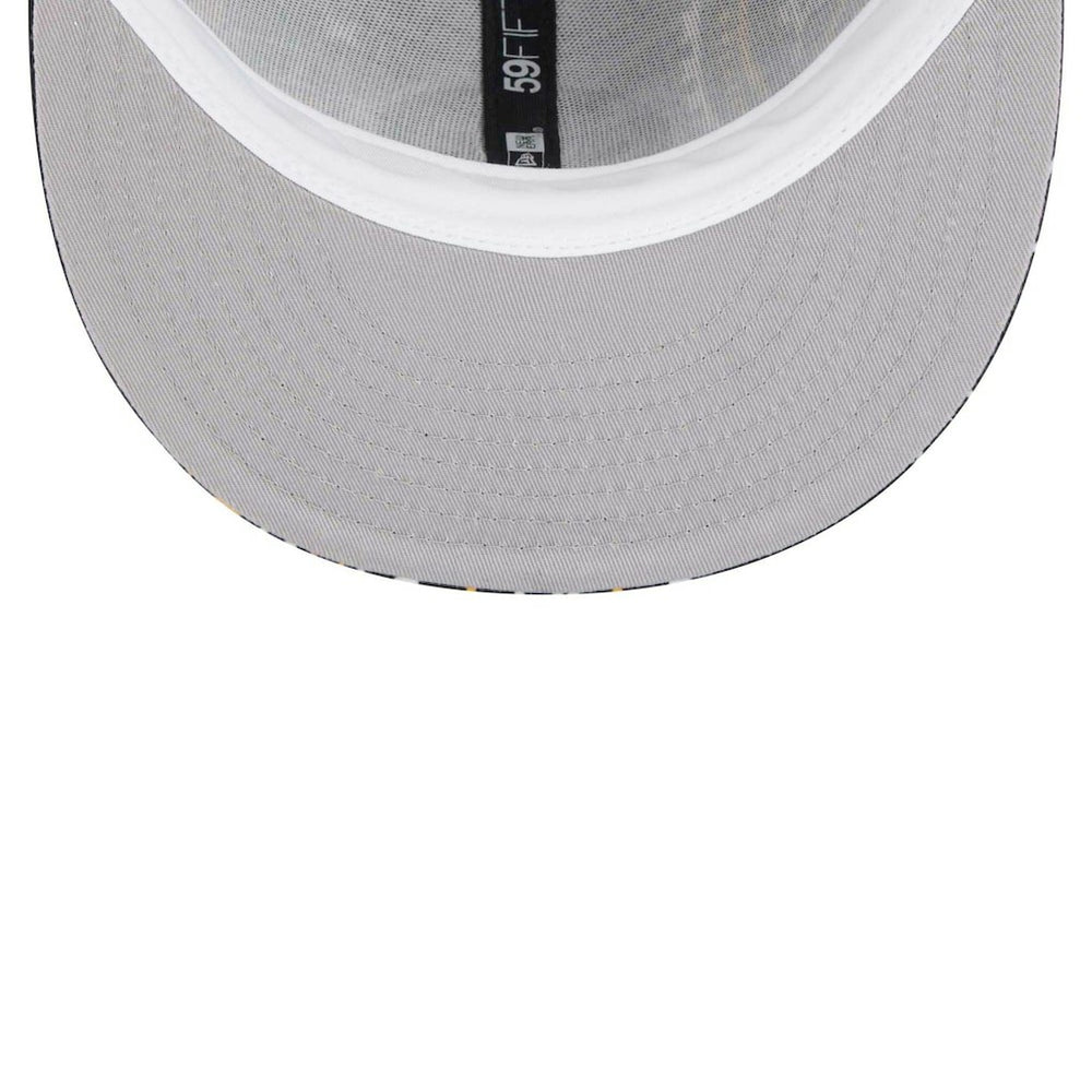 Pittsburgh Steelers New Era Paisley 59FIFTY Fitted Hat - Black Hats