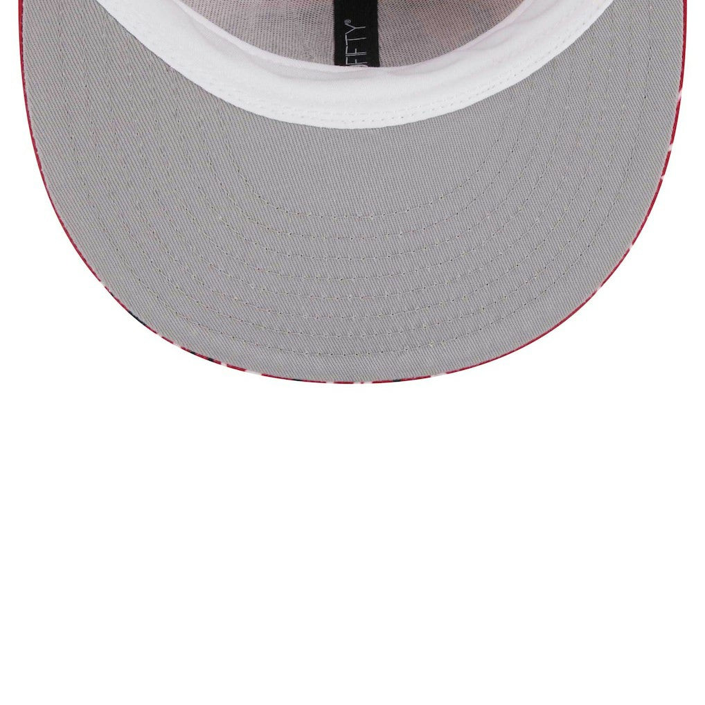 San Francisco 49ers New Era Paisley 59FIFTY Fitted Hat - Scarlet Hats