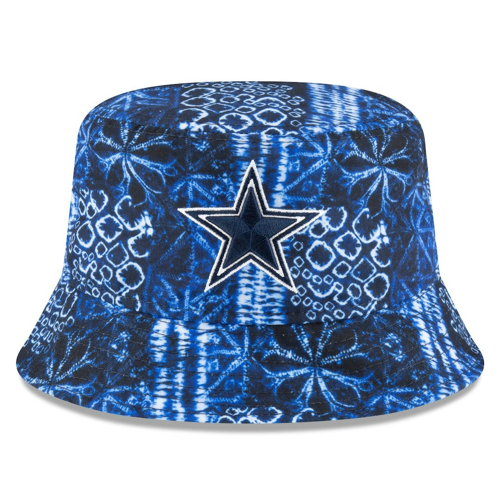 Dallas Cowboys New Era Shibori Bucket Hat - Navy Hats