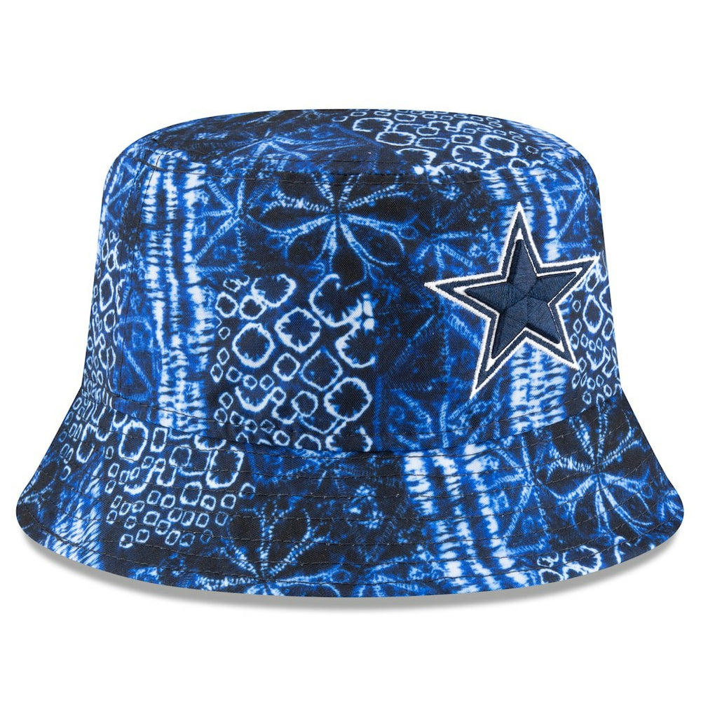 Dallas Cowboys New Era Shibori Bucket Hat - Navy Hats