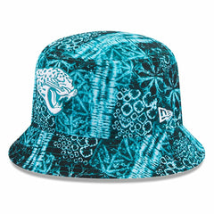 Jacksonville Jaguars New Era Shibori Bucket Hat - Teal Hats