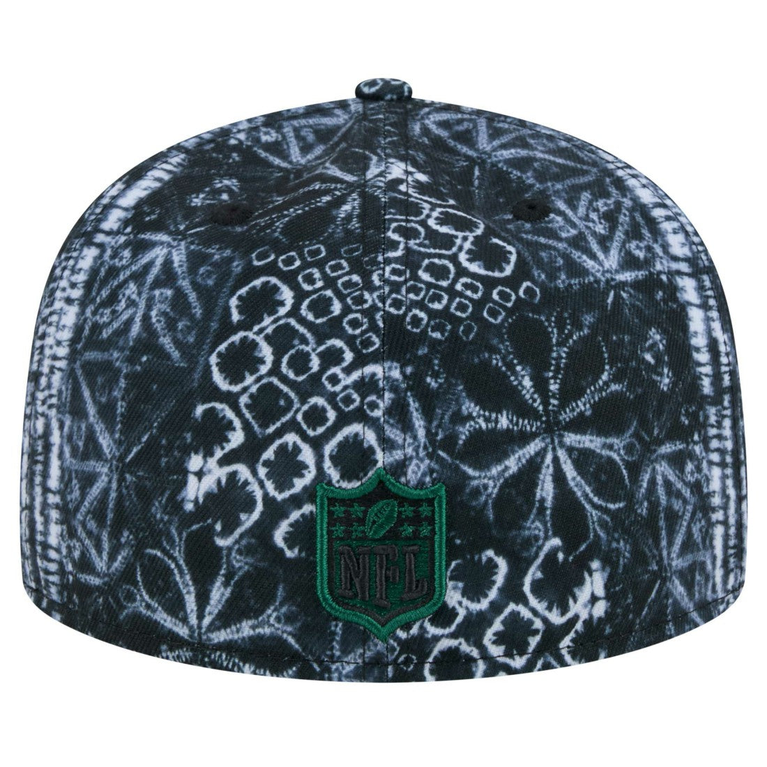 New York Jets New Era Shibori 59FIFTY Fitted Hat - Black Hats