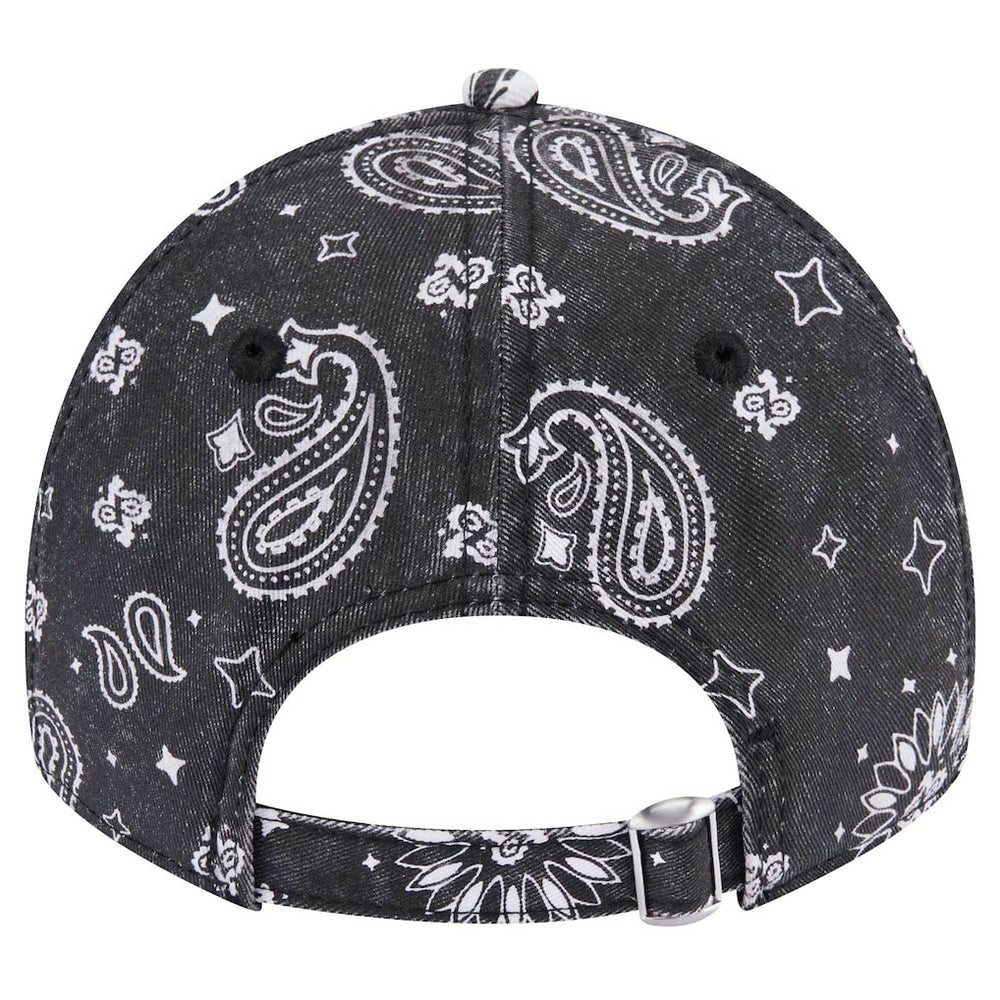 Cincinnati Bengals New Era Women's Paisley 9TWENTY Adjustable Hat - Black Hats