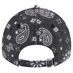 Cincinnati Bengals New Era Women's Paisley 9TWENTY Adjustable Hat - Black Hats