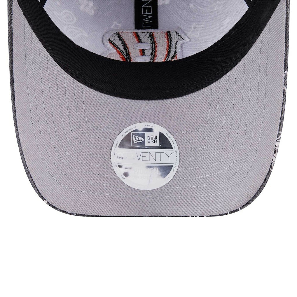 Cincinnati Bengals New Era Women's Paisley 9TWENTY Adjustable Hat - Black Hats
