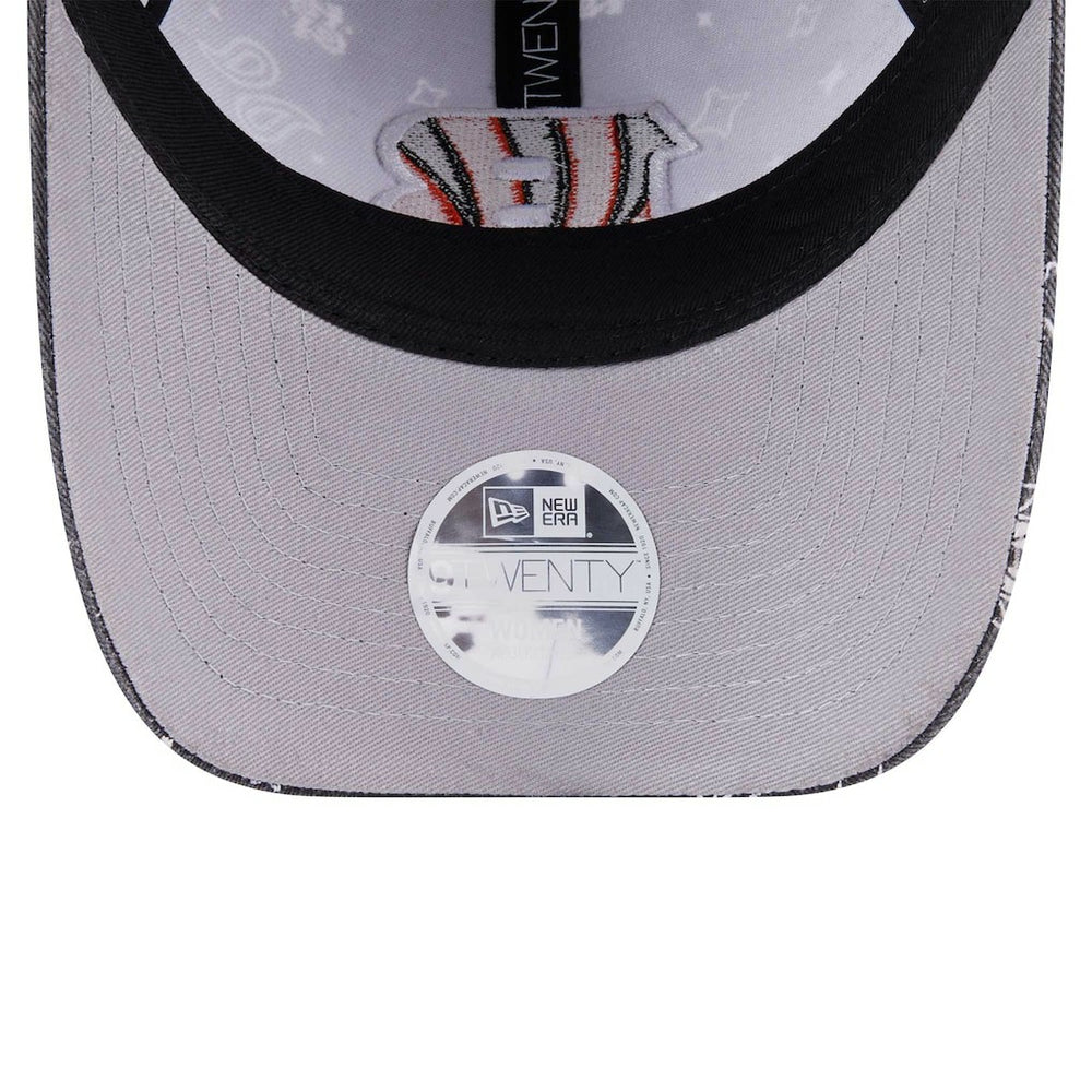 Cincinnati Bengals New Era Women's Paisley 9TWENTY Adjustable Hat - Black Hats