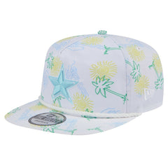Dallas Cowboys New Era Vacay Golfer Snapback Hat - White Hats
