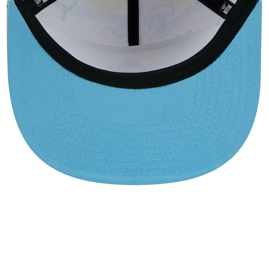 Dallas Cowboys New Era Vacay Golfer Snapback Hat - White Hats