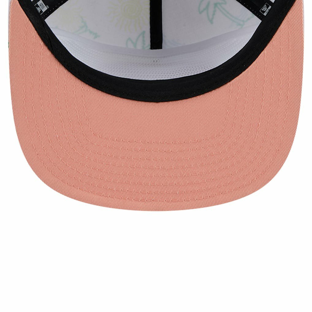 San Francisco 49ers New Era Vacay Golfer Snapback Hat - White Hats